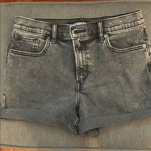 Express Mid-Rise Original Jean Shorts.